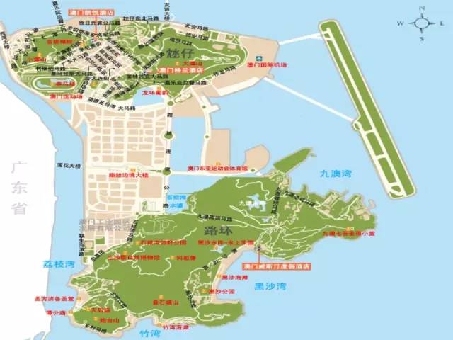 澳门最新全图地图，探索之日的奇妙之旅