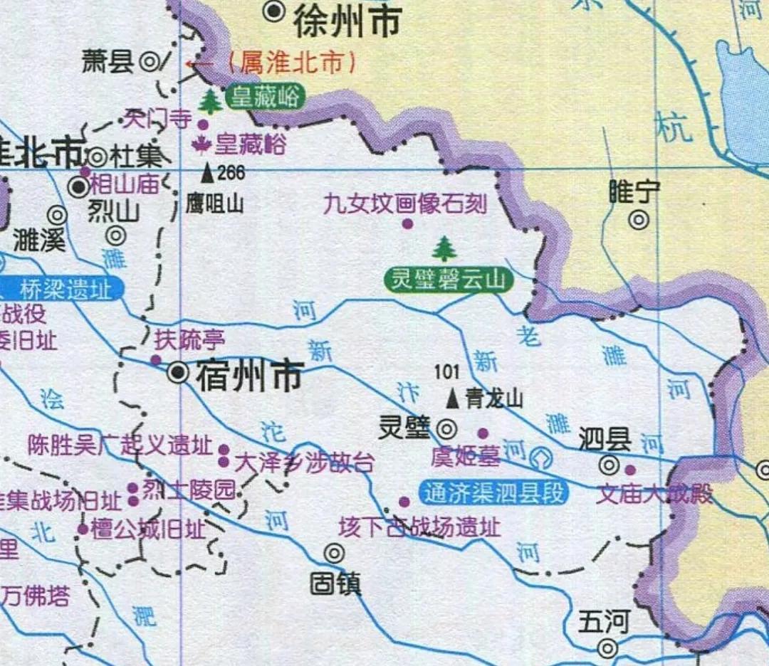 宿州市最新地图概览，历史脉络与时代地位探寻