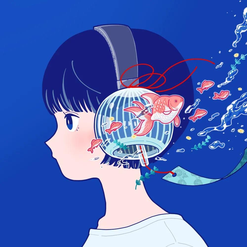 科技与艺术融合之美，女生动漫头像精选