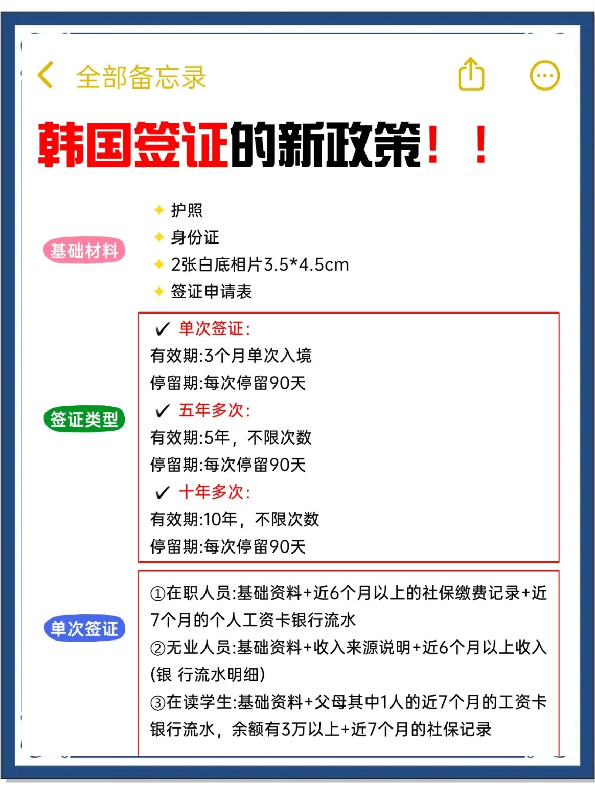 最新韩国签证，开启一段温馨的旅程